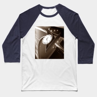 Western train station clock Baseball T-Shirt